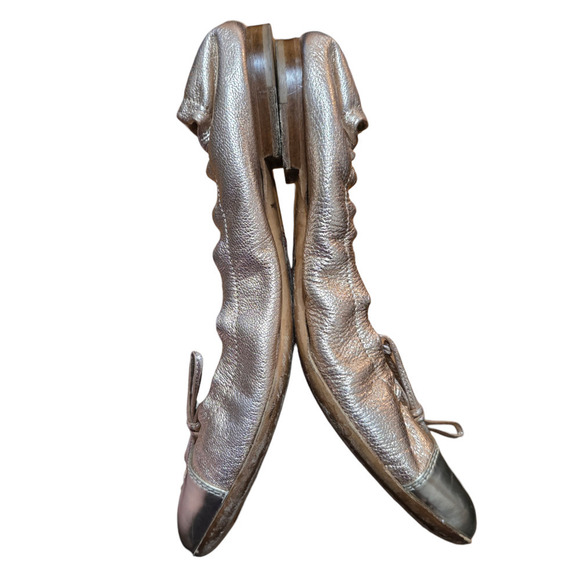 AGL Pink Cap Toe Ballet Flats size 37.5 7 - Picture 3 of 7